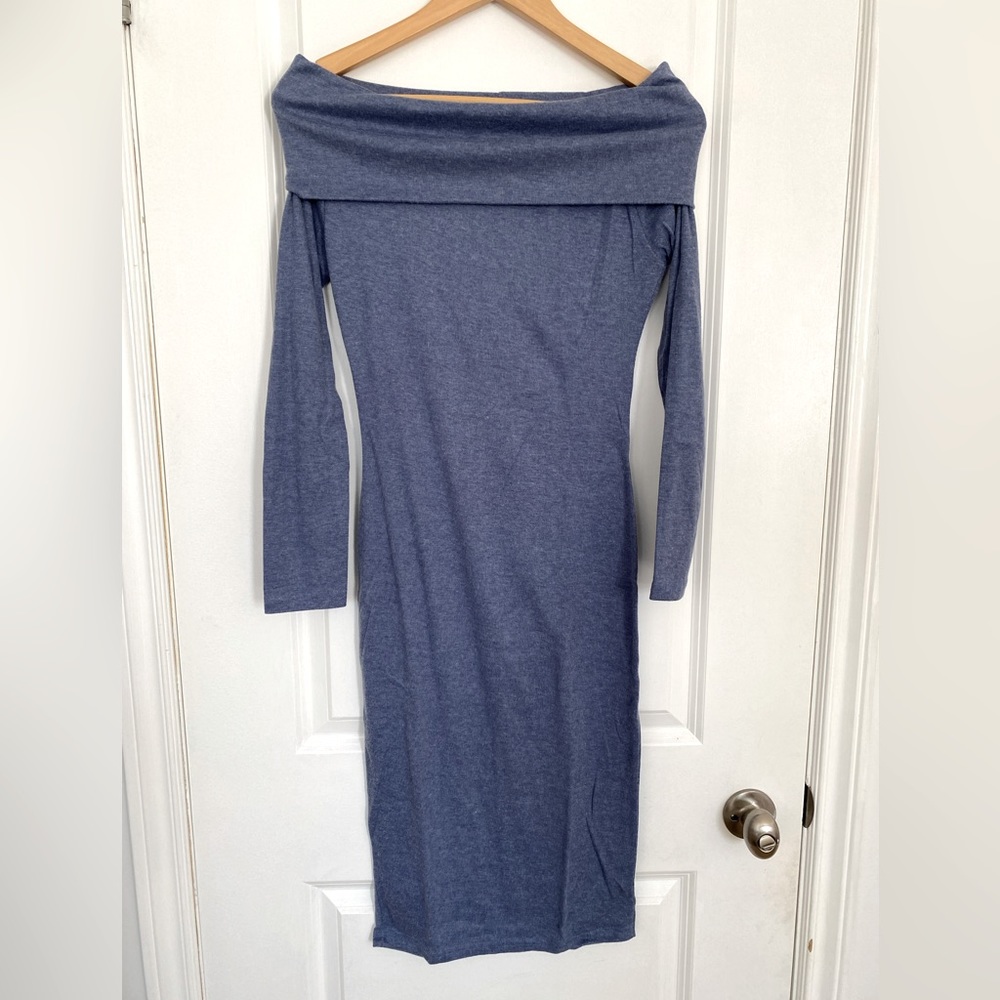 Off Shoulder Midi Dress